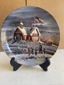 TERRY REDLIN 1999 Collector  Plate 8” America ! America With Certificate ,NO BOX - Picture 1 of 7