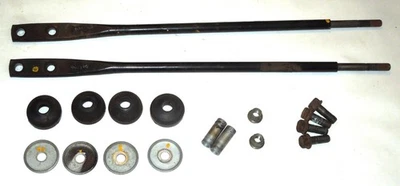 88 89 90 91 Honda Civic & CRX pair R&L Radius Rod w Hdwe OEM EF 51352-SH3-000 RL - Image 1 of 4