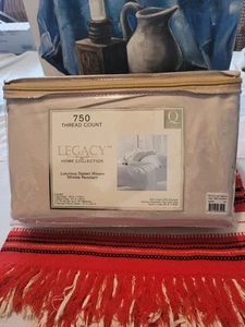 750 hilos Queen 4 piezas Juego de sábanas - Imagen 1 de 7
