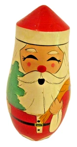 Muñecas rusas de Papá Noel vintage - 5 muñecas (SKU# 2614) - Imagen 1 de 5