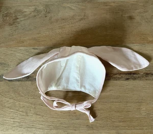 Hazel Village Briar Baby Pink Bunny Bonnet Hat Limited Edition Doll Rabbit Ears - Picture 1 of 5