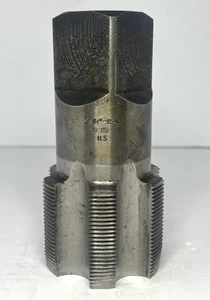 2-3/4 Inch 12-N G-H5 HS 6-Flute, Straight Bottoming  Hand Pipe Thread Tap - Picture 1 of 11