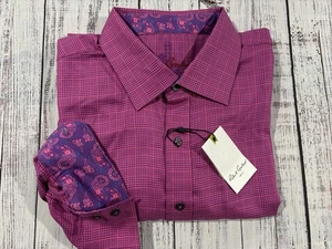 NEW Men’s Robert Graham Shirt Sz 3XL/3TG Button Down  - Picture 1 of 9