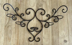 Wrought Iron Wall Sconce 5 Votive Candle Holder (glass inserts Not Included) - Picture 1 of 4