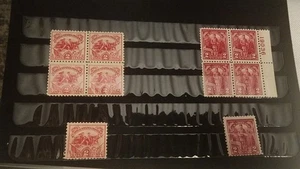 Sc#643 & #629 Vermont Plate block of 4 +1 Single Each MNH - Picture 1 of 1
