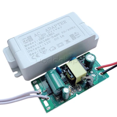 AC100-240 to DC12V Voltage Converter Transformer Power Supply LED Driver Adapter - Image 1 of 4