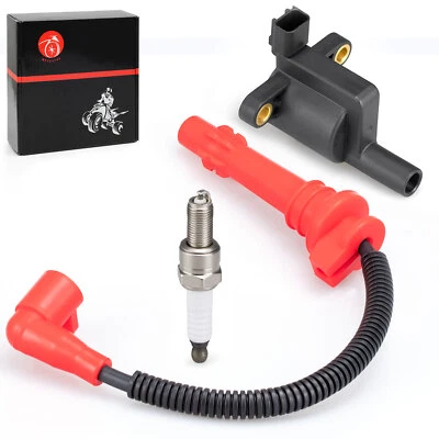 Bobina de encendido 2015 para Polaris Sportsman ETX con tapa de cable y bujía 4015072  Foto 1 de 4