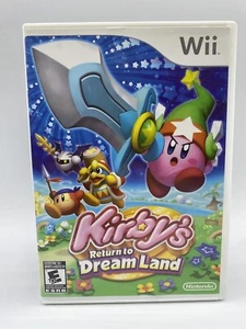 Kirbys Return To Dream Land - Wii Nintendo Game. Tested And Works - Foto 1 di 7