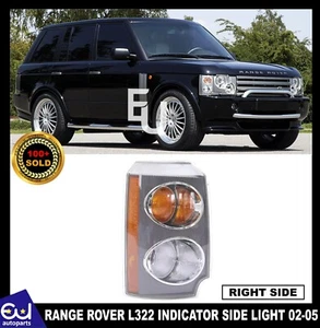 FRONT SIDE INDICATOR LIGHT LAMP ASSY FOR RANGE ROVER L322 RIGHT CORNER RH LENS - Picture 1 of 22