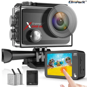 📸Campark 4K Video TouchScreen 60fps Action Camera 20MP Sports Waterproof Camera - Picture 1 of 7
