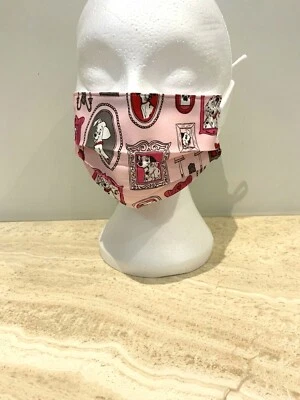 Disney 101 Dalmations Adult & ChildFace Mask adjustable ear cords and nose wire - Image 1 of 4