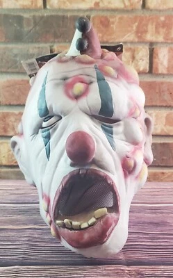 Suit Yourself Boils The Clown Mask Halloween Mask Cosplay Scary Evil Clown - Image 1 of 4