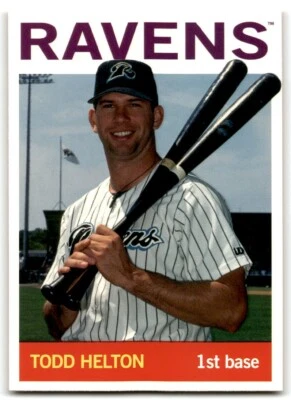2021 TOPPS PRO DEBUT - MILB LEGENDS TODD HELTON #MILB-14 - Image 1 of 2