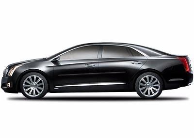 Painted Body Side Moldings 4PCS Door Trim FOR CADILLAC XTS 2013-2019 - Image 1 of 3