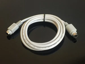 1X PS2 Extension Cable 6 pin mini-DIN male/female for Mouse Keyboard 1.5m - Picture 1 of 3