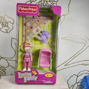 Bambola Loving Family Toddler Orsacchiotto 2011 Fisher Price - SIGILLATA - Foto 1 di 5