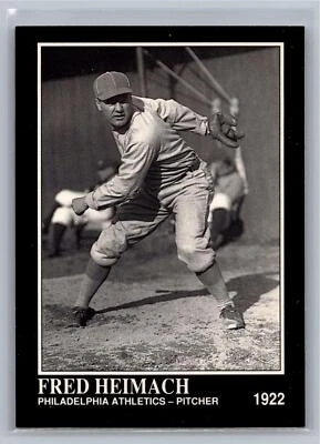 1992 Conlon Collection TSN #480 Fred Heimach - Image 1 of 2