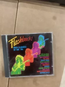 FLASHBACK CD "ROCK CLASSICS OF THE 70'S", Realm Records 1991 USA - Picture 1 of 3