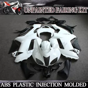 Kit de carenado de carrocería sin pintar para Kawasaki Ninja ZX6R ZX636 2007-2008 ZX600P - Imagen 1 de 12