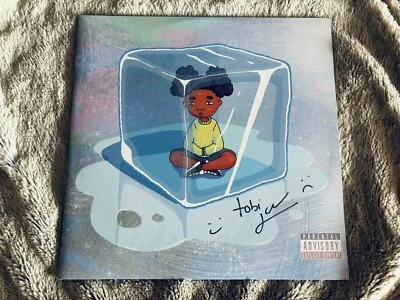Signed Tobi lou - LIVE ON ICE Clear White Splatter Vinyl 2 LP New Autographed Foto 1 de 4