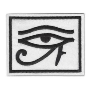 EYE OF RA IRON ON PATCH 3.5" Egyptian Symbol Protection Healing Embroidered NEW - Picture 1 of 2
