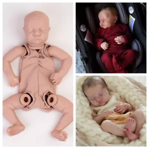 20" Unpainted Reborn Baby Dolls Kit April Vinyl Silicone Realistic Doll Kits DIY - Picture 1 of 9