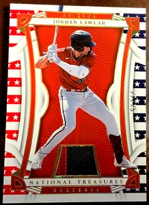 2023 Panini National Treasures Baseball Jordan Lawlar Patch /25 - Picture 1 of 1