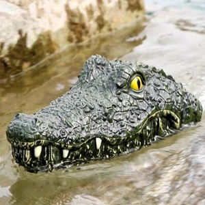 RC Krokodil Boot l Ferngesteuerter Krokodilkopf 2,4G – Wasserspielzeug Modell - Bild 1 von 5