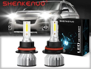 For Chevy Equinox 2005-2009 6000K 2X 9007 LED Headlight High/Low Beam Bulbs Kit - Picture 1 of 15