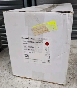 Case of (50) H938739 Baxter 1000mL Exactamix EVA Containers - 4 Available NEW! - Picture 1 of 1