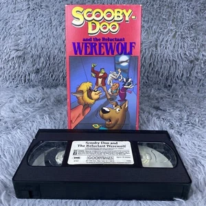 Scooby Doo and The Reluctant Werewolf Hanna Barbera VHS Tape 1991 Cartoon Rare - Foto 1 di 8