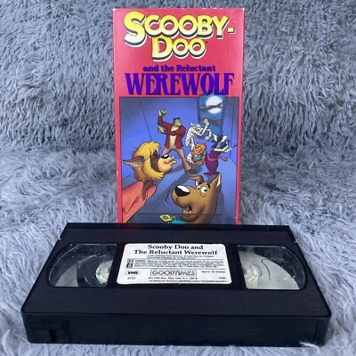 Scooby Doo and The Reluctant Werewolf Hanna Barbera VHS Tape 1991 Cartoon Rare - Image 1 of 4