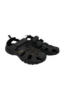 Men's US Size 12 Teva Forebay #1001116 Sport Sandals Water Hiking Brown ShocPad - Picture 1 of 9