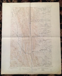 USGS Mapa Topográfico 1903 Datos SAYPO CUADÁNGULO, MONTANA - Imagen 1 de 6