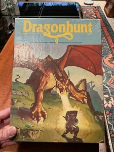 Vintage Avalon Hill Drachenjagd Brettspiel Bücherregal 838 Top Zustand - Bild 1 von 7