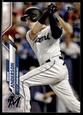 2020 Topps Miami Marlins #MIA-8 Brian Anderson Near Mint or Better