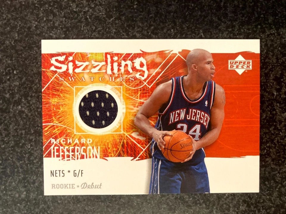 2005-06 Upper Deck Rookie Debut Sizzling Swatches Richard Jefferson #Ss-Rj B21 - Image 1 of 2
