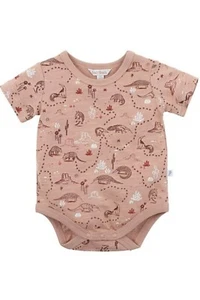 FOX AND FINCH Armadillo Print Bodysuit Baby Size 0 NEW WITH TAGS - Picture 1 of 2