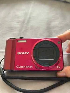 Sony Cyber-shot DSC-H70 16.1MP 10x Optical Zoom Digital Camera Red English - Picture 1 of 10