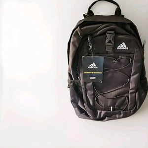 Mochila de viaje Adidas Ultimate ID negra escolar universitaria - Imagen 1 de 3