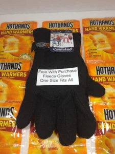Free Gloves Hand Warmers 8 Pairs Made In USA Free Fast Shipping + Free Gloves - Picture 1 of 6