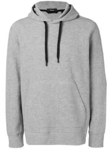 Theory Men's Grey Heather Surf Terry Baja Pullover Hoodie $225 - Picture 1 of 5