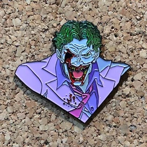 Farts & Dallas  ~  The Joker ~ Enamel Hat Lapel Pin 1.34" x 2" - Picture 1 of 2
