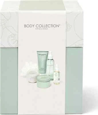 BODY COLLECTION ENGLAND Body Wash Peeling Badeöl - Awaken Bath & Body Skincare Geschenkset