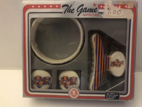 MU Tigers The Game Novelties Earrings Bracelet Hair Clip Missouri Mizzou Vintage Cover