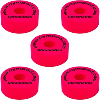 Cympad Chromatics Foam Cymbal Washer 5-Piece Crash Set Red