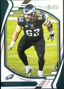 2021 Panini Absolute Green #77 Jason Kelce Philadelphia Eagles - Foto 1 di 2