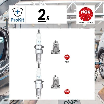 2x ORIGINAL® Ngk Zündkerze für VW Polo Passat Variant Golf III Transporter IV - Bild 1 von 4