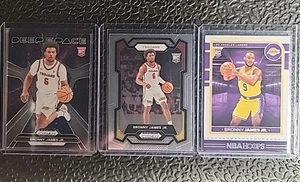 BRONNY JAMES JR. 3 CARD LOT - Picture 1 of 2