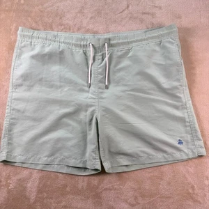 Brooks Brothers Herren Badehose Shorts L grün Kordelzug Gesäßtasche - Bild 1 von 8